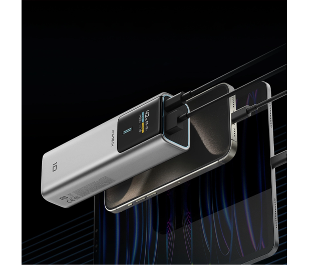 Cuktech Powerbank CKPB100PGLBL 150W 10000mAh USB-C USB-A - szary - 1487972 - zdjęcie 2